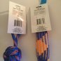 Dog toys rope ball Greenbrier Kennel Club braided squeeze 2 pc set new