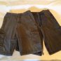Size 12 Cherokee shorts cargo North West Blue carpenter Lot of 2 boys