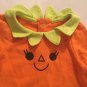 Halloween Size 6  9 mo outfit pumpkin romper Cat Jack orange