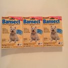 3 dog canine flea tick control Bansect squeeze on Sergeants 7 to 33 lbs