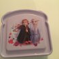 Disney Frozen sandwich box drinking bottle 2 piece set plastic purple blue