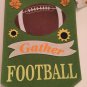 NFL Gather football hanger fall sign door wall sports green new