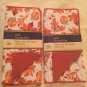 Halloween kitchen dish drying mat leaves acorns 2 pc set 12x18 in orange