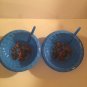 Zac Designs Marvel heroes Sip a bowl straw 2 piece set cereals 6x6 plastic blue