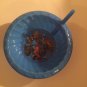 Zac Designs Marvel heroes Sip a bowl straw 2 piece set cereals 6x6 plastic blue
