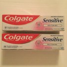 2 boxes Colgate toothpaste whitening sensitive mint gel 6 oz each total 12 oz
