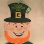 Leprechaun sign hanger St Patricks Decor 2 pc door wall