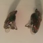 Thanksgiving turkey brooch pendant necklace pierced earrings charm set