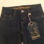 Size 8 Epic Threads jeans flare western rodeo denim blue Girls New