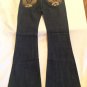 Size 8 Epic Threads jeans flare western rodeo denim blue Girls New