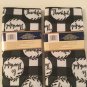 Thanksgiving be thankful dish drying mats 2 pc set reversible black 12x18 inch