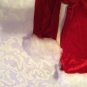 Size 18 mo Bonnie Baby dress Christmas holiday metallic red long sleeve