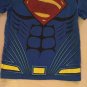 Halloween superman shirt with cape youth medium costume blue boys