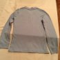 Size 10 12 large Old Navy shirt polo uniform blue long sleeve New girls