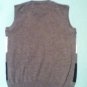 Size 6 Sahara Club vest multicolor V-neck vest sweater