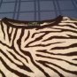Halloween Size small Ralph Lauren sweater brown zebra loose fit active wear