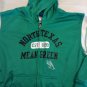 NCAA North Texas Mean Green jacket Size 8 youth medium Team Athletics hoodie