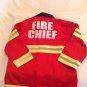 Halloween fireman fighter jacket costume Age 3 to 6 years Melissa & Doug red