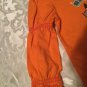 Halloween  Size 18 mo shirt orange top holiday new girls