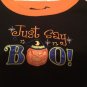 Halloween Size 3T Costume shirt top Just Say BOO   black pullover