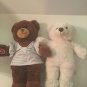 Holiday Lot of 2 Build A Bear outfit plush stuffed 15 inch