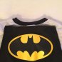 Halloween Size 2T Costume batman shirt with cape D C t shirt top gray pullover