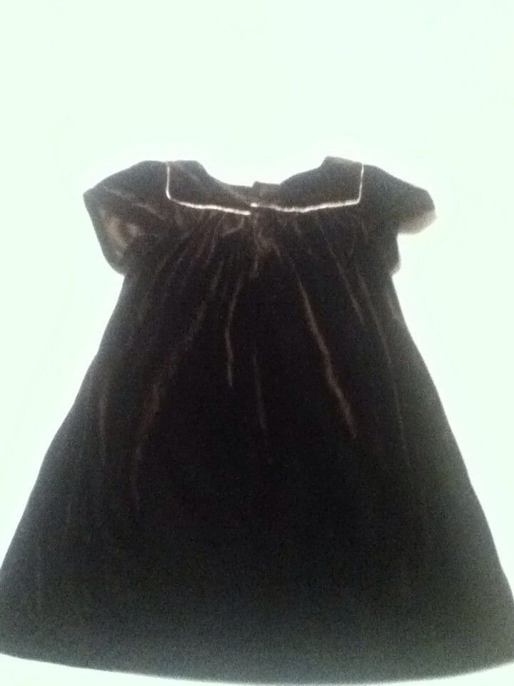 Carters dress Size 3T velour dress black holiday girls new