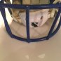 Size youth small Schutt Recruit DNA football helmet blue face mask chin strap