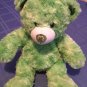 Build A Bear Irish Shamrock plush green stuffed 15 inch New holiday