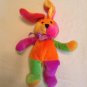 Toy Factory duck Treatcetera bunny rabbit multi color Lot of 2 bundle