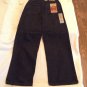 Size 12 Reg Levi Strauss Signature jeans premium denim black western rodeo New