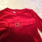 Christmas Size 24 mo Bonnie Baby dress holiday red long sleeve girls new