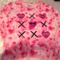 Justice skirt set Size 14 top Size 16 skirt 2 piece New