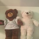 Christmas lot of 2 Build A Bear outfit plush stuffed 15 inch