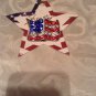 New Years flag 2 pc brooch pin patriotic USA Superstar Accessories rhinestones