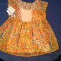 New Size small Speechless blouse top shirt orange floral Girls