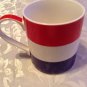New Years Kent Pottery USA cup holiday flag patriotic mug American stripes