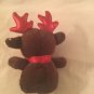 Christmas Hug Fun deer brown plush animal stuffed 9 inch holiday