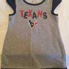 NFL Houston Texans Team Apparel Size 6x large shirt top gray girls new