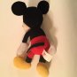 Christmas Disney Mickey Mouse plush toy 14 inch stuffed animal black red