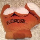 NCAA University of Texas Longhorns fan hand football orange white