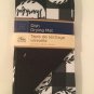 2 pc dish drying mat be thankful checked black white 12x18 in