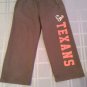 NFL Houston Texans Team Apparel Size 6 football pants blue sweatpants warmup