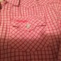 Wrangler Western Shirts Size small rodeo breast cancer awareness pink plaid