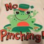 St Patricks Day Size 6 9 mo sleepwear pajamas frogs play set green 3 pc lot