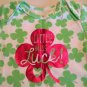 St Patricks Day Size 6 9 mo sleepwear pajamas frogs play set green 3 pc lot