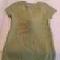 Crazy 8 sweater dress Size 18 24 mo holiday short sleeve green