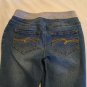 Justice jeans Size 12 simply low super skinny distressed rodeo knit waist pants