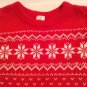 Winter Size 3T Carters dress sweater red short sleeve holiday girls