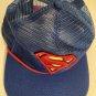 DC Comics Superman cap hat youth one size Man of Steel snapback adjustable blue